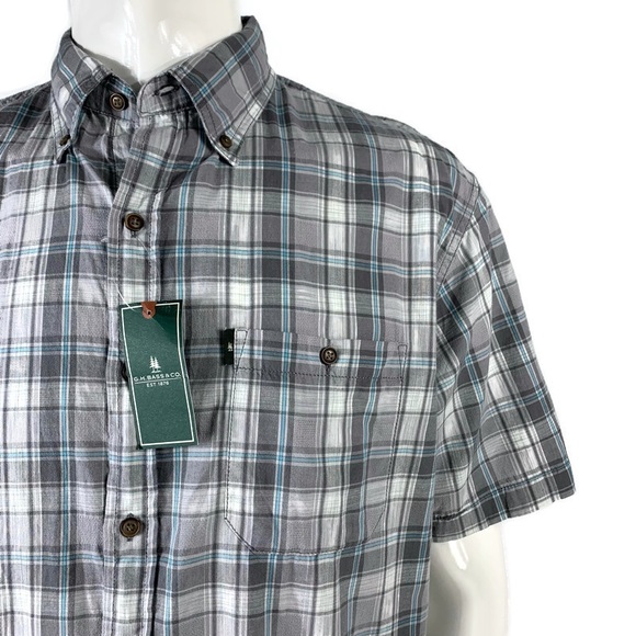 G.H Bass & Co Men’s Button Down Shirts Size L - Picture 1 of 6
